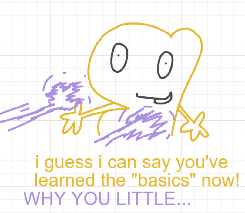 A panel from I've Been Everywhere, Man, episode nine of the Board Boards object show by Furretwalk/WalkingFurret.